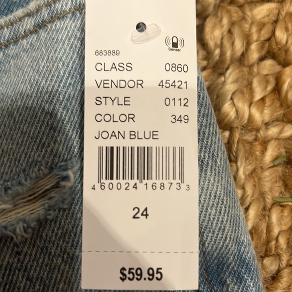 PacSun Eco Light Blue Distressed Dad Jeans - Picture 6 of 6